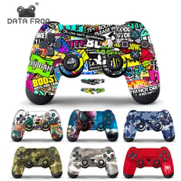 Data Frog Styles Protective Sticker Cover For PS4 Pro Slim Skin Decal For Sony PlayStation 4 Game Controller Accessories