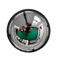 廣角鏡 1/2球面反光鏡二分之一凸面廣角鏡超市防盜鏡開闊視野安全鏡