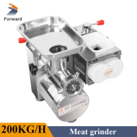 Heavy Duty Commercial Meat Mincer Grinder Vegetable Chopping Machine Meat Slicer Electric 110V 220V