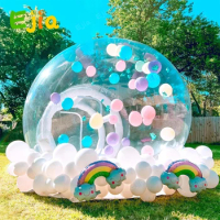 Free Shipping 8ft 10ft 13ft Kids Balloon Inflatable Bubble House With Air Blower Clear Dome Tent For Party Event Indoor Outdoor