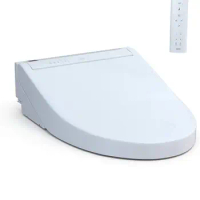 TOTO SW3084#01 WASHLET C5 Electronic Bidet Toilet Seat with PREMIST and EWATER+ Wand Cleaning, Elongated, Cotton White