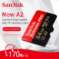 SanDisk Original TF Micro SD Card Extreme Pro Memory Card 32GB 64GB 128GB 256GB Phone Camera 4K Video