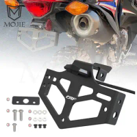 CRF300 L CRF300L CRF 300L RALLY ABS 2021 2022 2023 License Plate Holder Tail Light Mount Bracket For HONDA CRF300LS 2023 - 2024