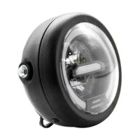 Motorcycle Headlight Amber LED Turn Signal Indicators for Cafe Racer