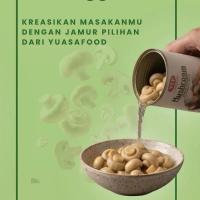 Jamur Kancing Kaleng Siap Masak | Jamur Dalam Larutan Garam