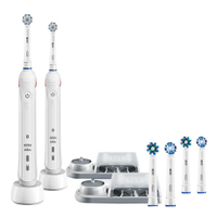歐樂B電動牙刷 雙握柄組 (SMART3500) 原廠保固 #117740