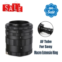 5in1 Macro Extension Tube Adapter Ring For Sony Alpha Minolta MA AF A900 A99 A65 A77 A700 A37 A35 A33 A55 A57 A58 A580 A330 DSLR