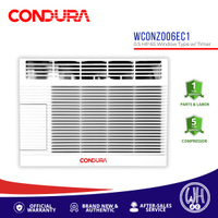 Condura 6S 0.5HP Window Type Aircon w/ Timer WCONZ006EC1