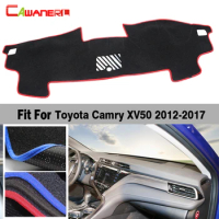 Car Dashboard Mat Interior Avoid Light Pad Carpet Dash Desk Cover Carpet For Toyota Camry XV50 2012-2017