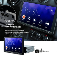 【299超取免運】M1s SONY【XAV-AX8100】8.95吋可調式藍芽觸控螢幕主機 *藍芽 HDMI Apple CarPlay