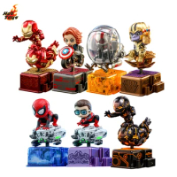 Genuine Hot Toys Iron Man Black Widow Ant Man Thanos Spider Man Peter Parker CosRider Rocking Car CSRD023 Movie characters model
