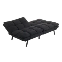 Luxury 2024 Bed Custom Folding Sofa Featuring Memory Foam Fabric Multi Function