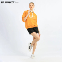 Hakumata Girl - Sweater Full Hoodie Katun Baby Terry Indigenous Kuning
