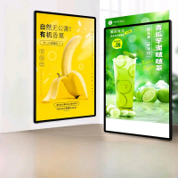 LED Cafe Menu Board/Slim Light Box/LED Light Box/LED Display Size 40cm x 60cm FREE CETAK