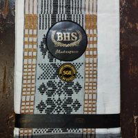 Sarung BHS SGE gold putih