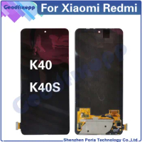 For Xiaomi Redmi K40 K40S M2012K11AC LCD Display Touch Screen Digitizer Assembly Repair Replacement