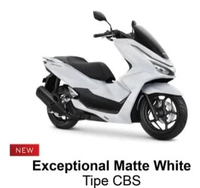 Honda PCX 160 CBS Bandung Matte White Bandung