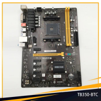 TB350-BTC For BIOSTAR B350 Socket AM4 2×DDR4 DIMM 32GB ATX 4×SATA III Motherboard High Quality Fast 