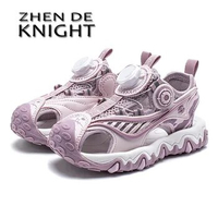2024 New Fashion Children Sandals for Boys Girls Shoes Children Non-Slip Breathable Mesh Sandals for Girls