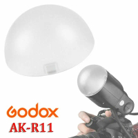 พร้อมส่ง Godox AK - R11 ตัวกระจายแสงแฟลชสําหรับ Godox H200R Round Flash Head V1 Flash Series AD 200 