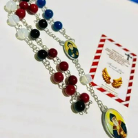Rosario Santo Charbel rosary saint san charbel makhlouf Doa Katolik varian Manik ceko dan bulir batu
