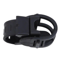 1 Piece Adjustable Belt 360 Degree Rotation Bicycle Headlight Holder Flashlight Rack Mount Bracket Clip Bike Accessories