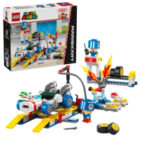 【LEGO 樂高】#72035 瑪利歐賽車-奇諾比奧的車庫