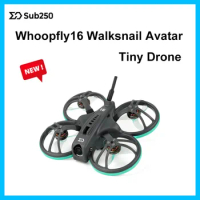 New Sub250 Whoopfly16 Walksnail Avatar mini 1s 4IN1 5A ESC With ELRS / TBS Nano RX Tiny Whoop Drone