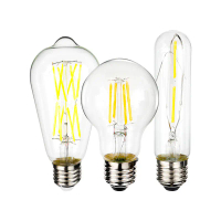 Mentol Lampu LED, 220V, E27, 4W / 6W / 8W / 12W, Lampu Filamen Retro LED, ST64 / G45 / G80 / G95 / G