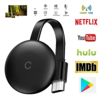 5G/2.4G Wireless WiFi Display Dongle Screen Mirroring 1080P HD TV G12 TV Stick For Chromecast 4K HD 