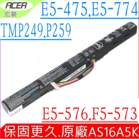 ACER AS16A5K 電池適用 宏碁 E5-575G E5-576G E5-774G E5-475G E5-476G E5-573G F5-573G F5-573T E5-523G ES1-432