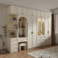 Nordic Storage Wardrobe Luxury Large Modern Cabinet Open Closets Wardrobes Cabinet Shelves Rangement Chambre Bedroom Furniture