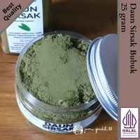 Daun Sirsak Bubuk - Soursop Leaf Powder - High Quality Vegetable Powder Plastic Jar