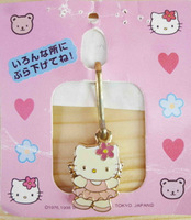 【震撼精品百貨】Hello Kitty 凱蒂貓 KITTY吊飾拉扣-跳舞 震撼日式精品百貨