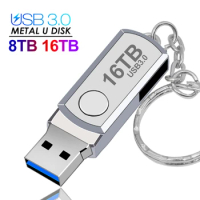 New USB Flash Drives 2TB High Speed 3.0 Pen Drive 4TB High Capacity Metal Cle Usb Flash Drive 8TB SSD Memoria Usb Keychain