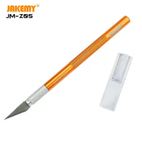 JAKEMY JM-Z05/Z06 Safe Aluminum Alloy Cordless Pen Shape Cutter Pocket Knife for DIY Carving