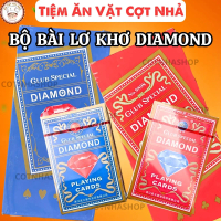 Sỉ Combo Bộ bài Tây tú lơ khơ Kim cương Diamond 2 Màu Xanh và Đỏ, diamond bộ bài