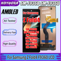 AMOLED LCD 7.6" For Samsung Z Fold 4 F9360 LCD Display Touch Screen Digitizer Assembly For Samsung Z Fold4 F936B LCD Replacement