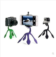 八爪魚壁虎手機支架GoPro相機三腳架便攜自拍HC拍照神器 LX 【限時特惠】