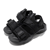 Nike 涼拖鞋 Canyon Sandal 女鞋  輕便 套腳 夏日 魔鬼氈 舒適 簡約 穿搭 黑 CV5515002