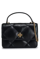 Tory Burch Kira Diamond Quilt Mini Top-Handle Chain Wallet (nt)