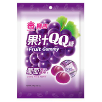 義美 寶吉果汁ＱＱ糖（葡萄）(176g/包) [大買家]