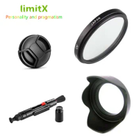 72mm UV Filter Lens Hood Cap + Cleaning Pen For Fujifilm Fujinon XF 16-80mm F4 R Lens on XT3 XT4 XT5 XH2 XH1 XT30 XE4 XT2 Camera