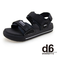 G.P(女)d6系列 Q軟舒適織帶涼鞋 女鞋－全黑(另有駝色)