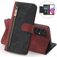 For Samsung A21S Zipper Wallet Leather Book Funda For Samsung Galaxy A51 Case A71 A41 A31 A 50 30 20 S A70 A80 A90 A21 A11 Cover