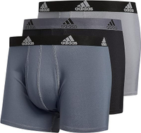 Adidas 男彈力四角內褲(3件)