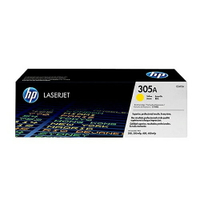 HP 黃色原廠碳粉匣(白盒) / 個 CE412AC 305A
