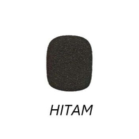 Busa Pelindung Mic / Sarung Mikrofon Busa Penutup Mic / Busa Mic Spon Microphone OAW HITAM
