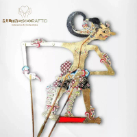 Wayang Alusan Kulit Kerbau ASLI Ontoseno Gapit Sungu Premium Ukuran Standar Dalang