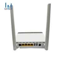 30PCS UMXK ONT GPON DT741 ONU 4GE LAN+2.4/5G AC WIFI Dual Band ONT Router Wifi Fiber Optic FTTH Network No Power